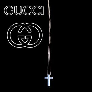 GUARANTEED AUTHENTIC VINTAGE GUICCI CROSS NECKLACE